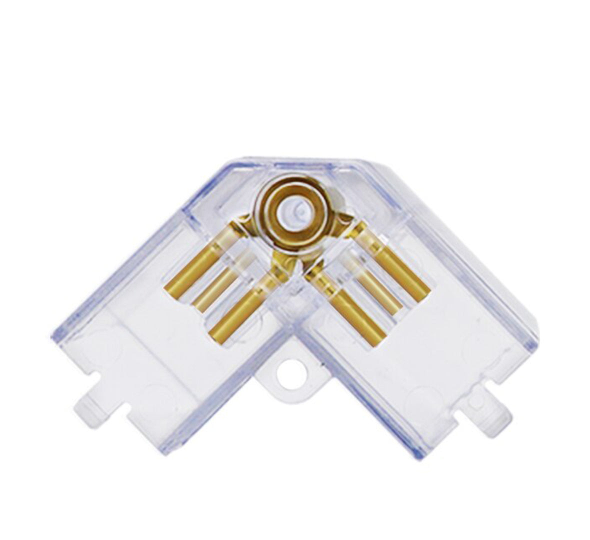 Conector L (2x90°) pentru tub T10