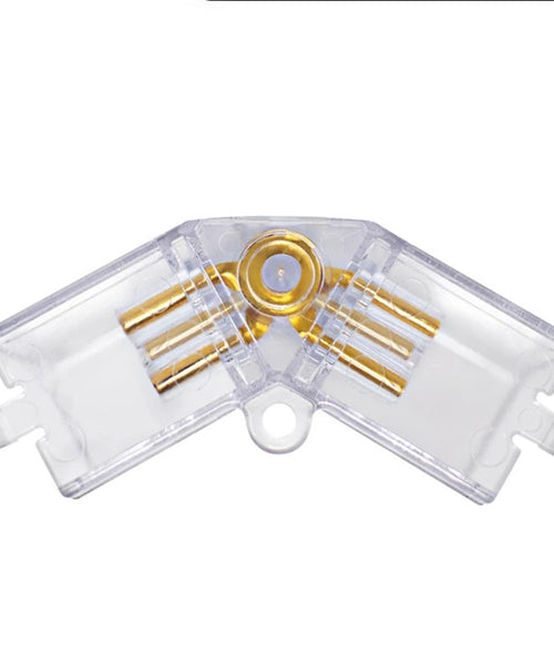 Conector V (2x120°) pentru tub T10