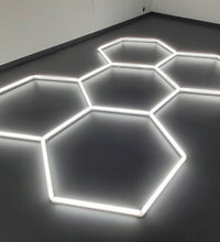 Hexagon Lighting 5 Grid Design